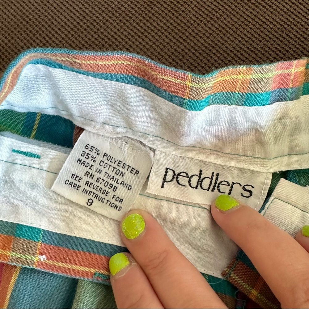 Vintage plaid shorts - Picture 9 of 9